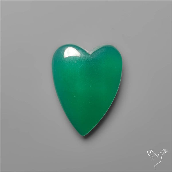 Zimbabwe Mtorolite Chalcedony Heart Carving