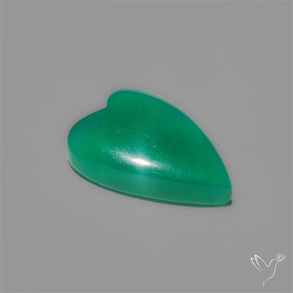 Zimbabwe Mtorolite Chalcedony Heart Carving