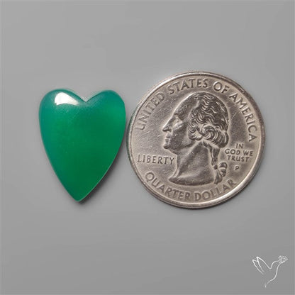 Zimbabwe Mtorolite Chalcedony Heart Carving