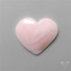 Pink Opal Heart Carving