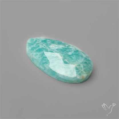 Checkerboard Cut Flashy Peruvian Amazonite