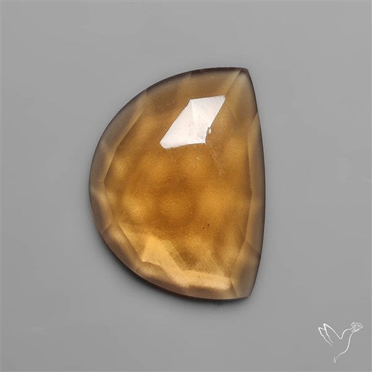 Rose Cut Color Shifting Diaspore Glass