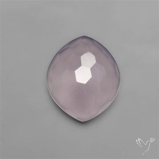 Honeycomb Cut Namibian Chalcedony