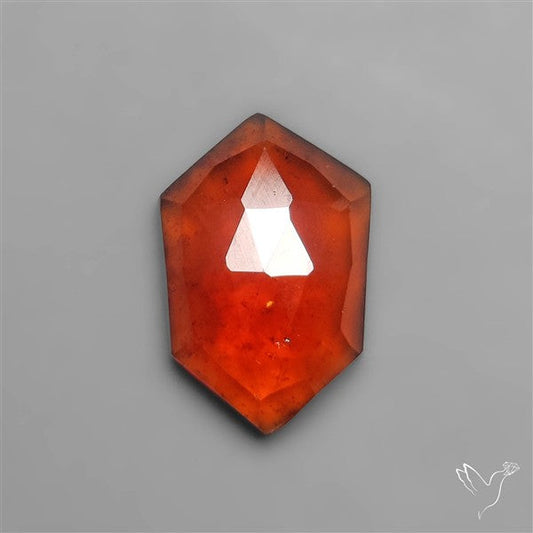 Rose Cut Hessonite Garnet