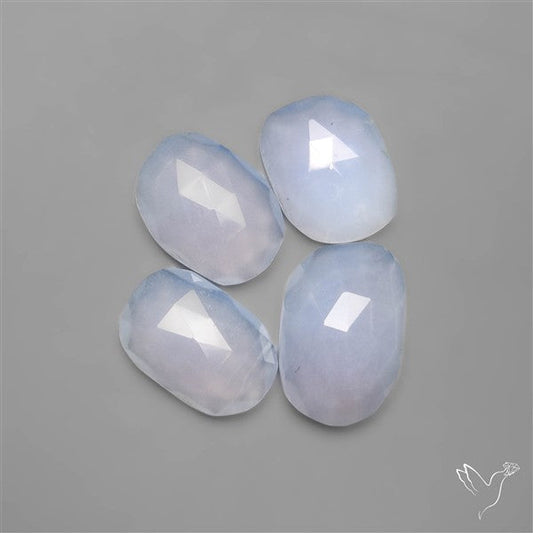 Rose Cut Namibian Chalcedonies Lot