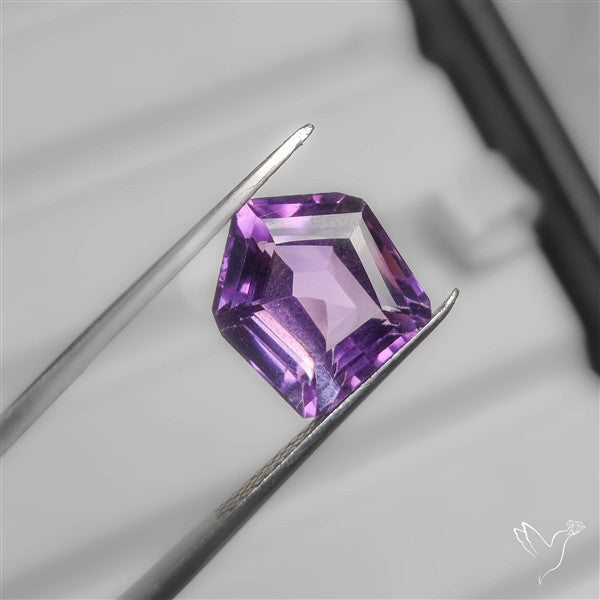 Fantacy Cut Faceted Amethyst