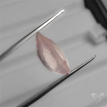 Faceted Rose Quartz