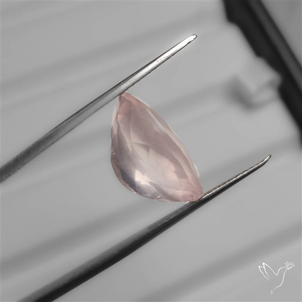 Faceted Rose Quartz