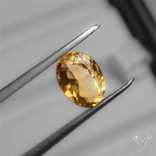 Faceted Citrine