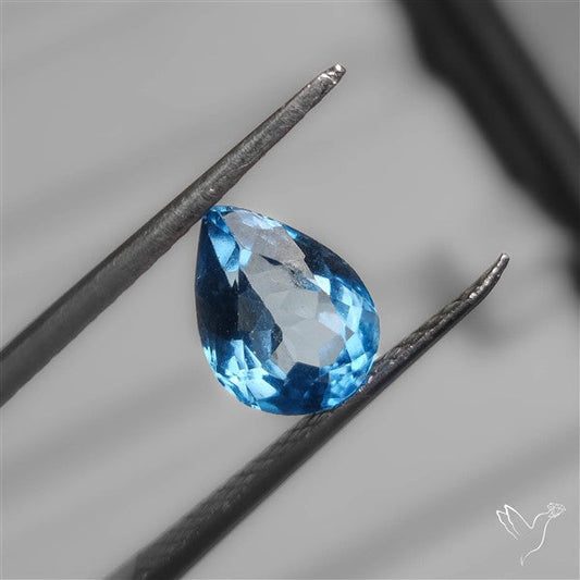 AAA Faceted Swiss Blue Topaz