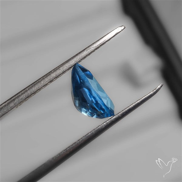 AAA Faceted Swiss Blue Topaz