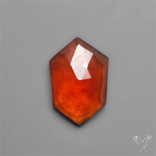 Rose Cut Hessonite Garnet