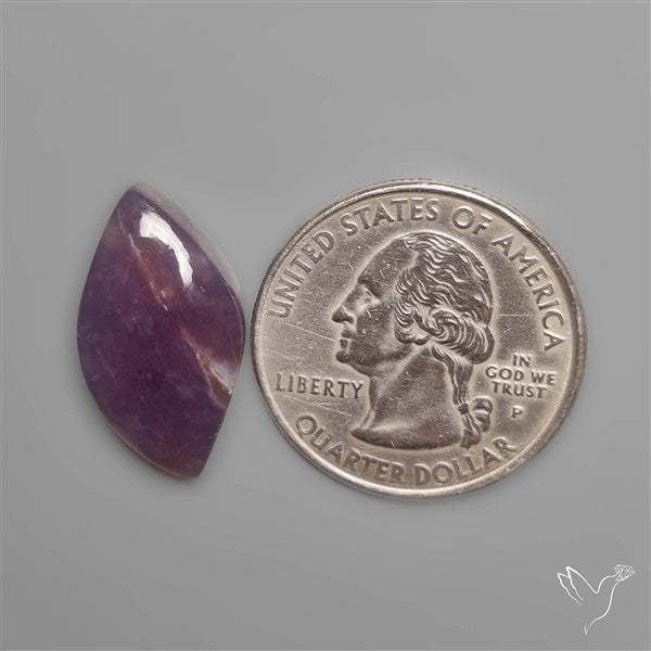 Purple Java Chalcedony Cabochon