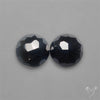 Checkerboard Cut Black Onyx Pair