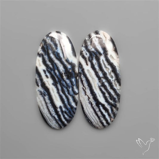 Tuxedo Agates Pair