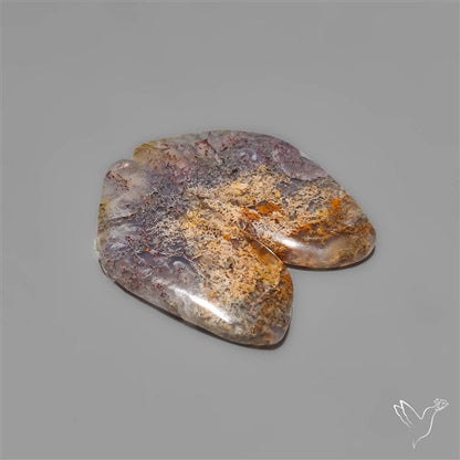 Red Moss Agate Pair