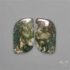 Moss Agates Pair