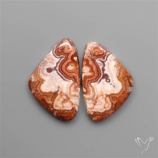 Crazylace Agates Pair