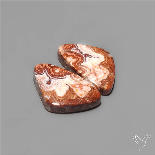 Crazylace Agates Pair