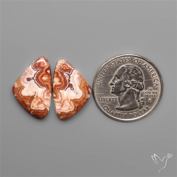 Crazylace Agates Pair