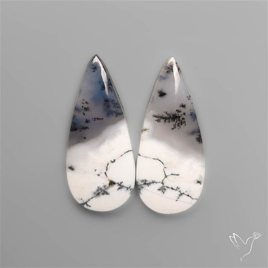 Dendritic Opals Pair