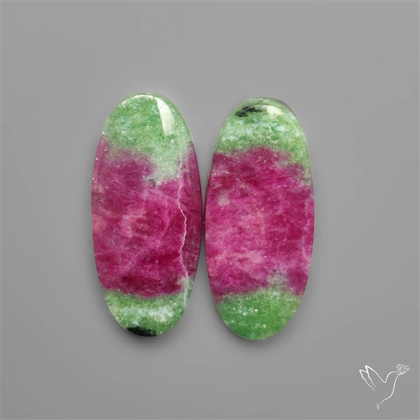 Ruby In Zoisite Pair