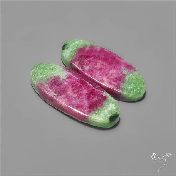 Ruby In Zoisite Pair