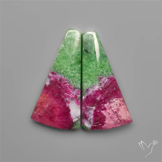 Ruby In Zoisite Pair