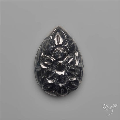 Black Obsidian Mughal Carving