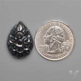 Black Obsidian Mughal Carving