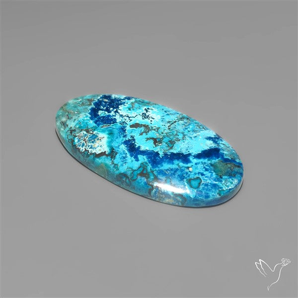 Azurite with Shattuckite Cabochon