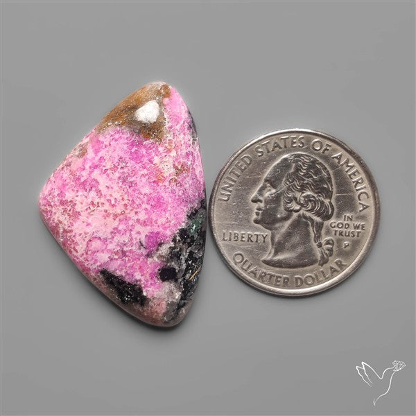 Cobalto Calcite Cabochon