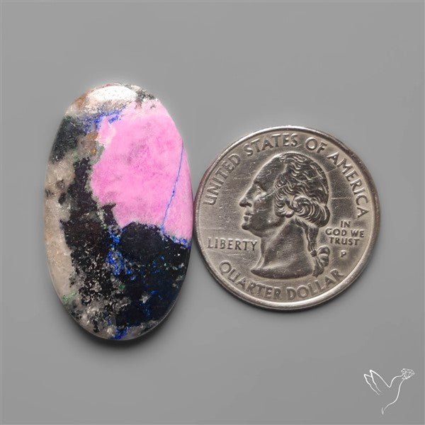 Cobalto Calcite Cabochon