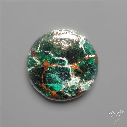 Parrot Wing Chrysocolla Cabochon