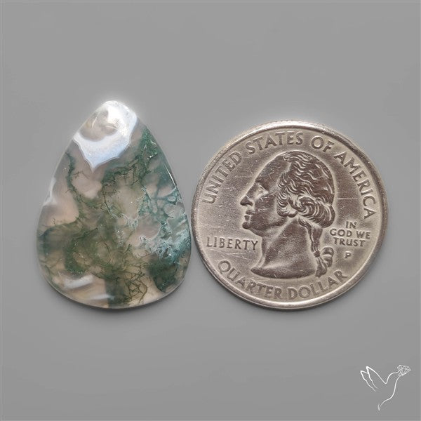 Moss Agate Cabochon