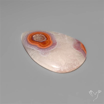 Selected Botryoidal Seam Agate Cabochon