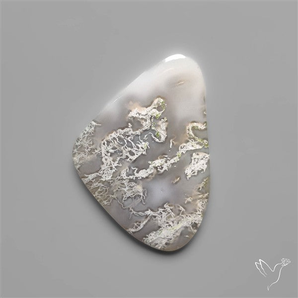 White Horse Canyon Moss Agate Cabochon
