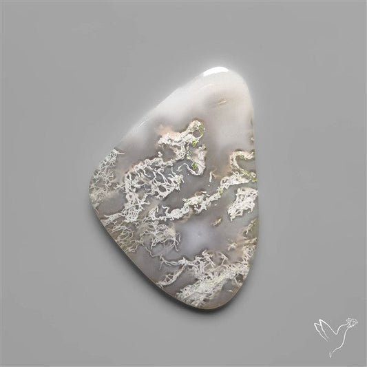 White Horse Canyon Moss Agate Cabochon