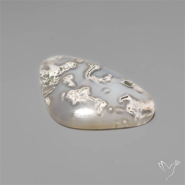 White Horse Canyon Moss Agate Cabochon