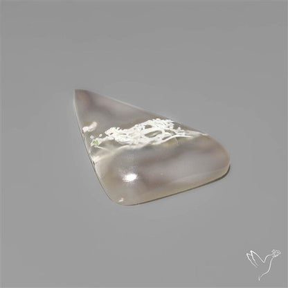 White Horse Canyon Moss Agate Cabochon