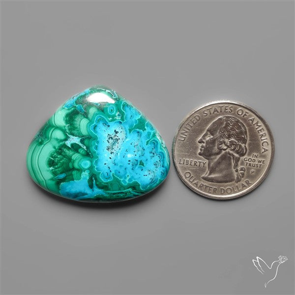 Chrysocolla Malachite Cabochon