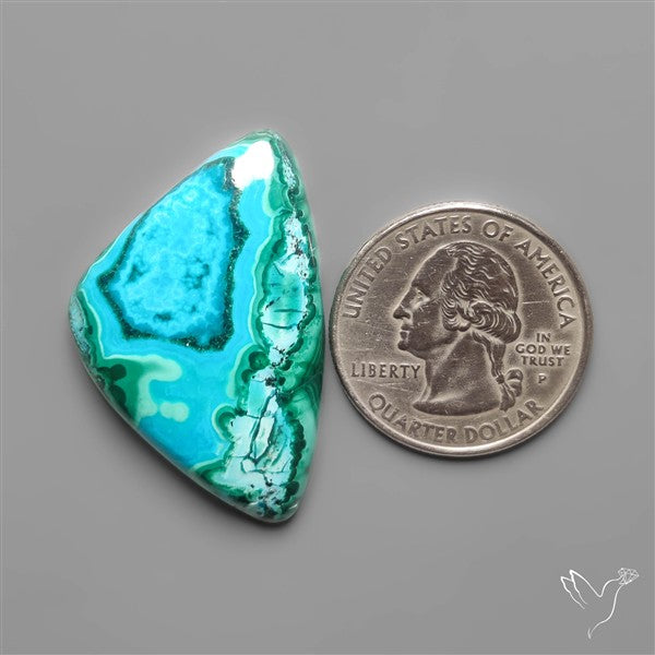 Chrysocolla Malachite Cabochon