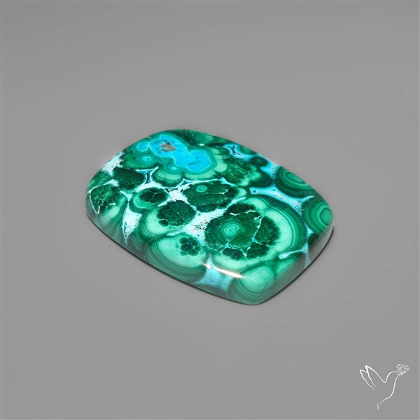Chrysocolla Malachite Cabochon