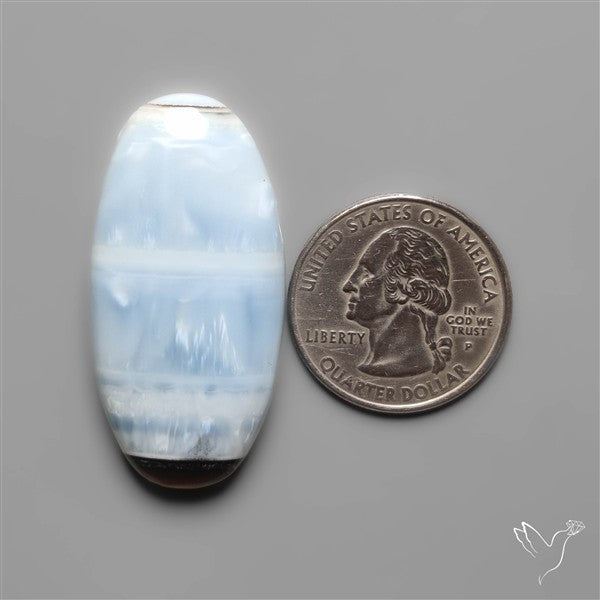 Owyhee Blue Opal Cabochon