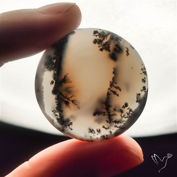 Dendritic Opal Cabochon