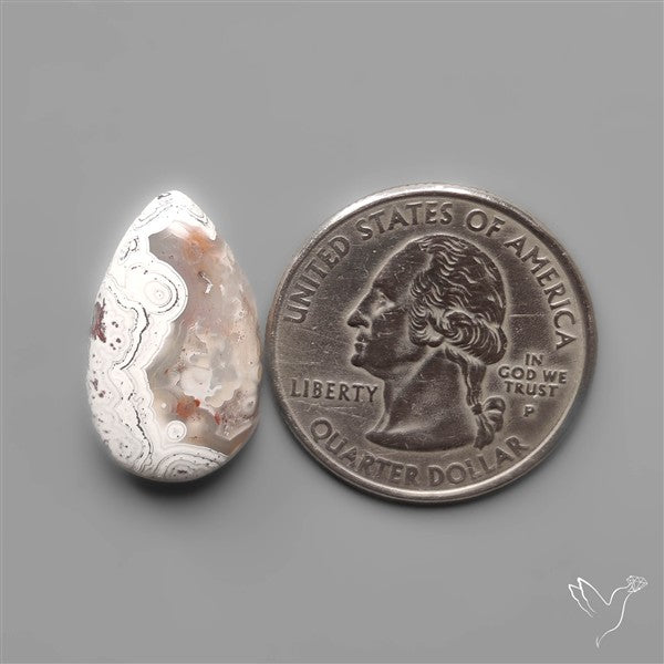 Laguna Lace Agate Cabochon