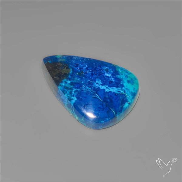 Azurite and Shattuckite Cabochon