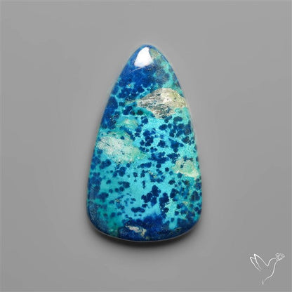 Azurite Shattuckite Cabochon (rare dotted pattern Azurites)