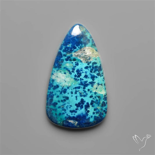 Azurite Shattuckite Cabochon (rare dotted pattern Azurites)