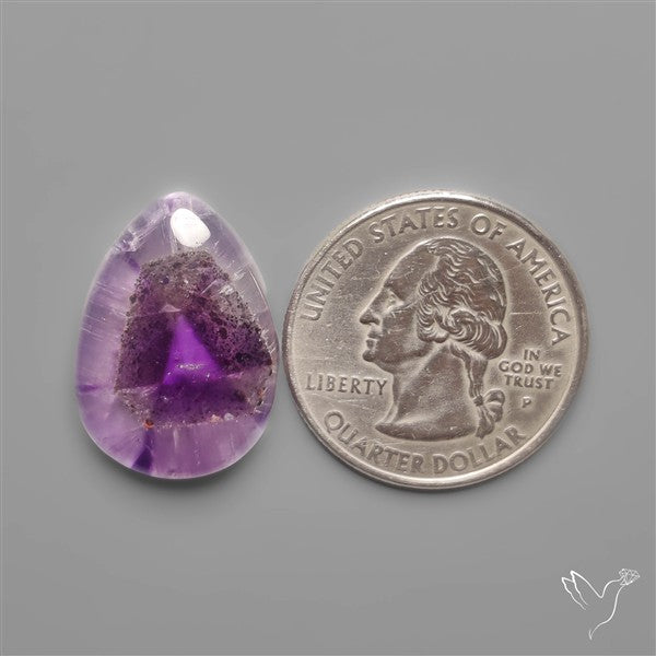 Super Seven Trapiche Amethyst Cabochon